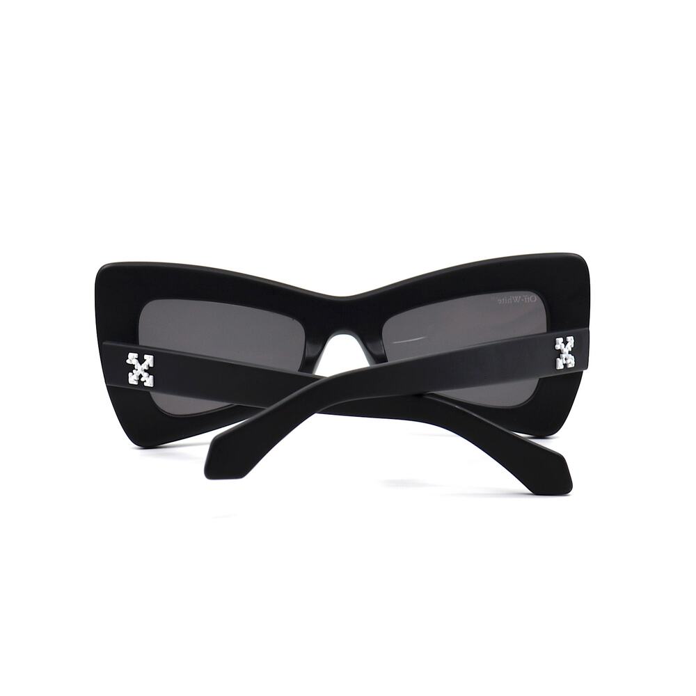 OFF-WHITE 0ER1070 BLACK /WHITE GREY WOMEN'S AUTHENTIC SUNGLASSES - Picture 9 of 13